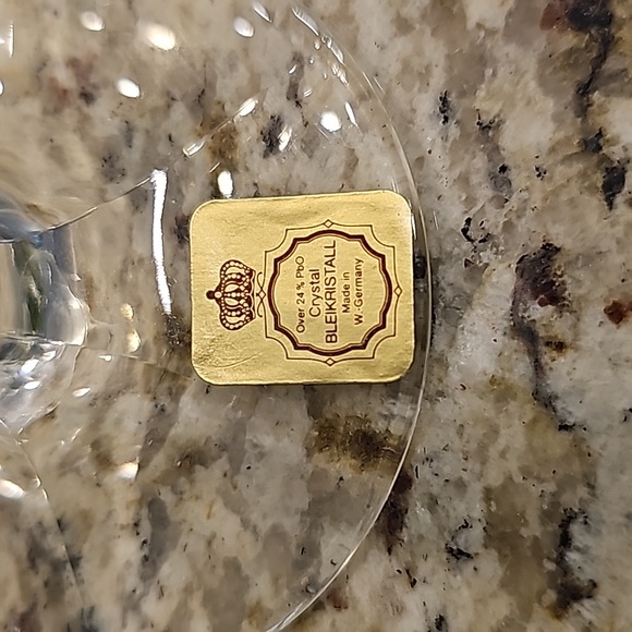 Crystal Bleikristall - Set of 8 - Glasses, Goblets, - Picture 5 of 5